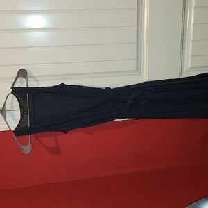 Navy dress banana republic